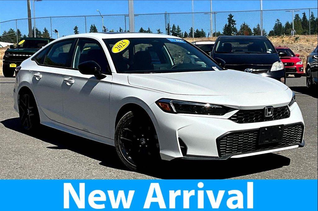 used 2025 Honda Civic Hybrid car, priced at $28,977