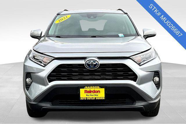 used 2021 Toyota RAV4 Hybrid car, priced at $26,777