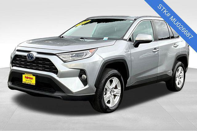 used 2021 Toyota RAV4 Hybrid car, priced at $26,777