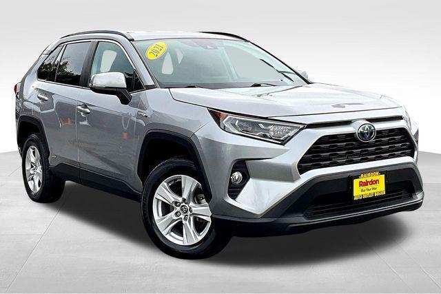used 2021 Toyota RAV4 Hybrid car, priced at $26,777