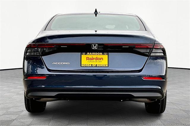 new 2024 Honda Accord car, priced at $30,170