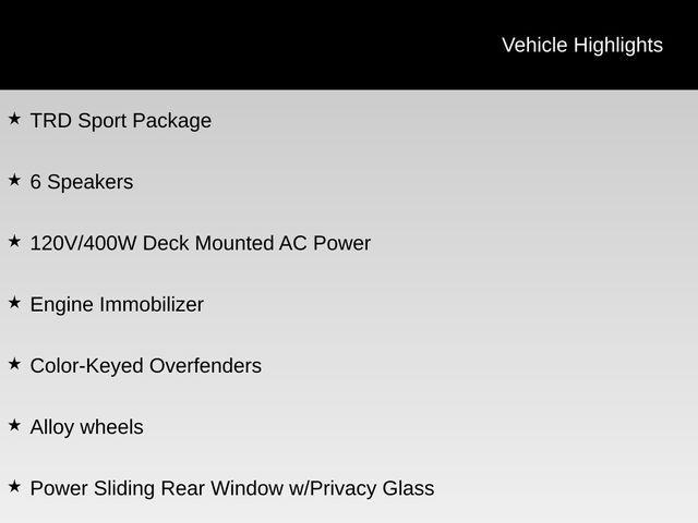 used 2021 Toyota Tacoma car, priced at $28,977