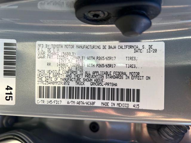 used 2021 Toyota Tacoma car, priced at $28,977