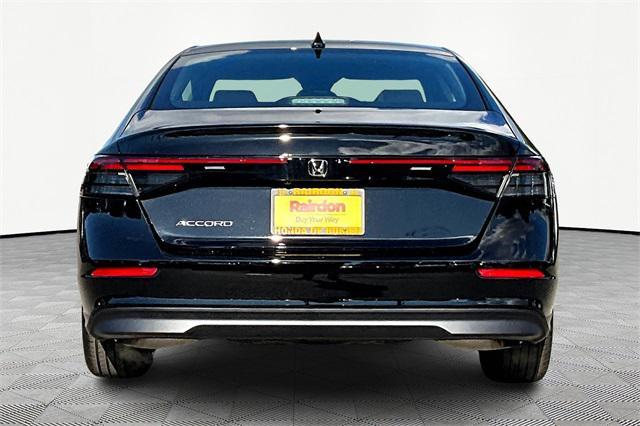 new 2025 Honda Accord car, priced at $31,655