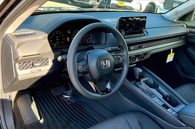 new 2025 Honda Accord car, priced at $31,655