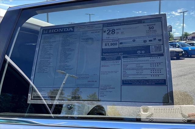 new 2025 Honda CR-V car, priced at $36,999