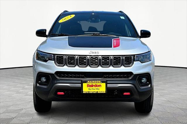 used 2024 Jeep Compass car, priced at $24,977