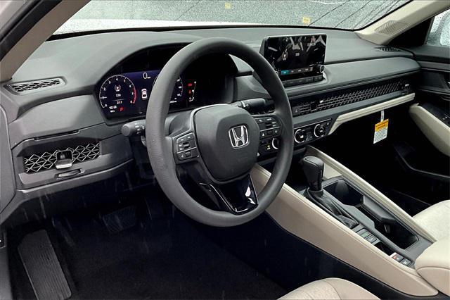 new 2024 Honda Accord car, priced at $28,991