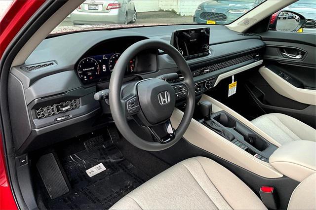 new 2024 Honda Accord car, priced at $30,170