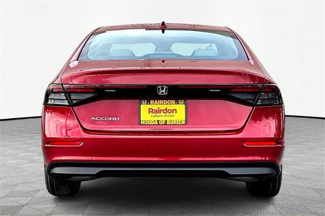 new 2024 Honda Accord car, priced at $30,170