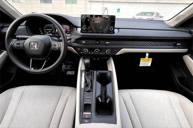 new 2024 Honda Accord car, priced at $30,170