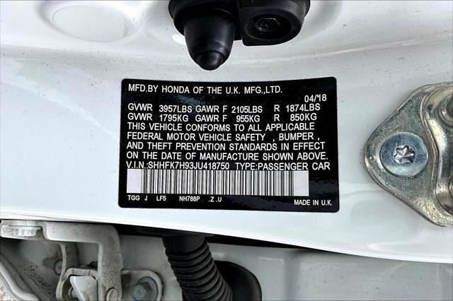 used 2018 Honda Civic car