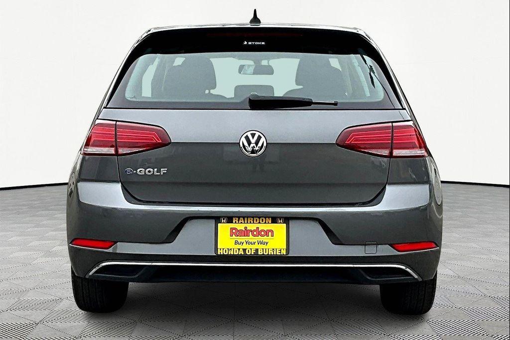 used 2019 Volkswagen e-Golf car, priced at $13,977