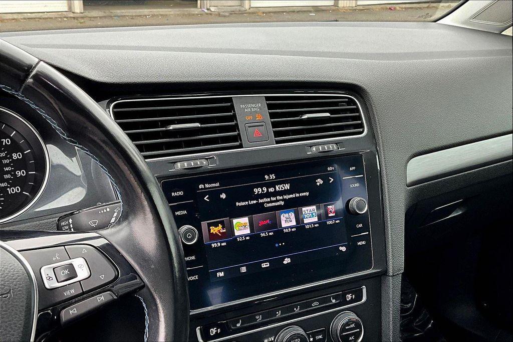 used 2019 Volkswagen e-Golf car, priced at $13,977