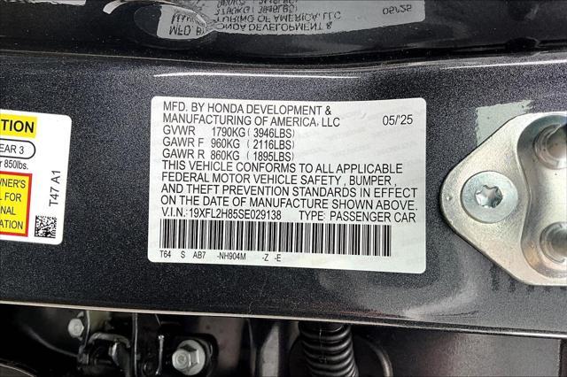 new 2025 Honda Civic car, priced at $28,499