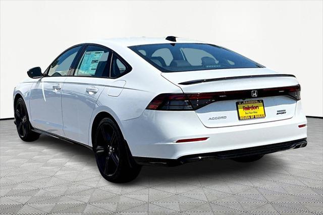 new 2025 Honda Accord Hybrid car, priced at $36,980