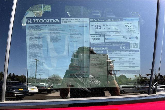 new 2024 Honda Prologue car, priced at $52,250