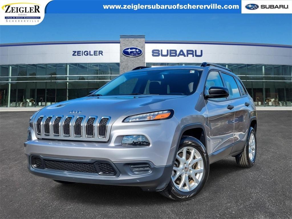 used 2016 Jeep Cherokee car, priced at $13,800