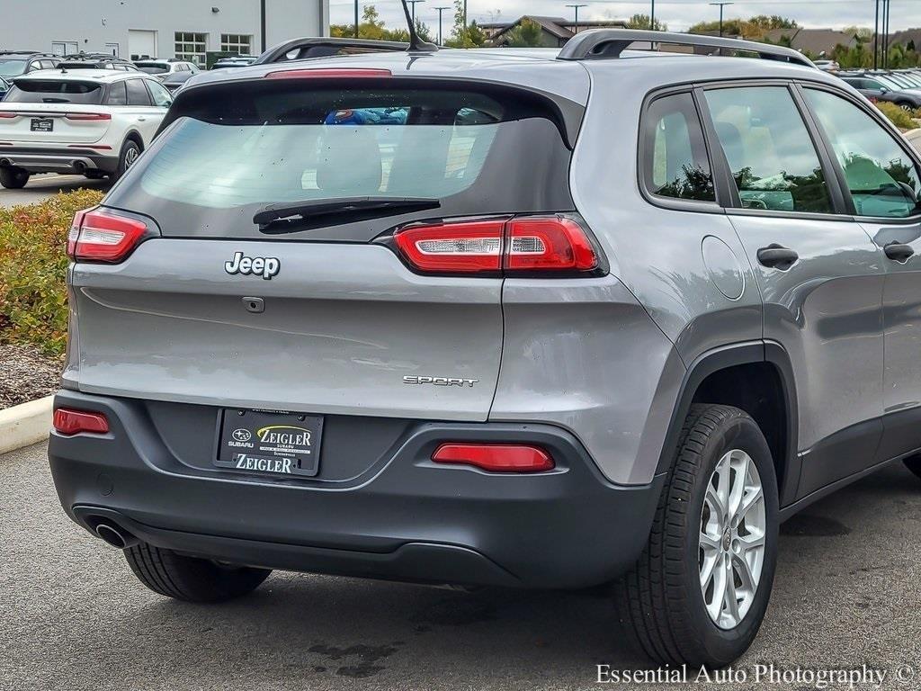 used 2016 Jeep Cherokee car, priced at $14,200