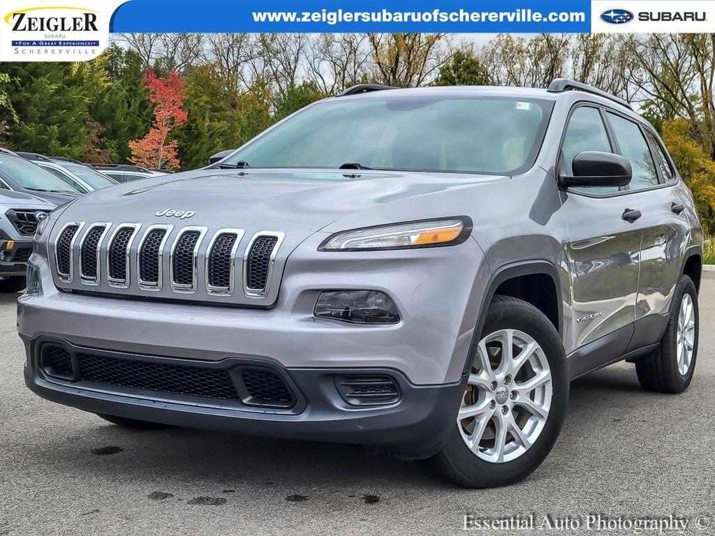 used 2016 Jeep Cherokee car, priced at $14,200