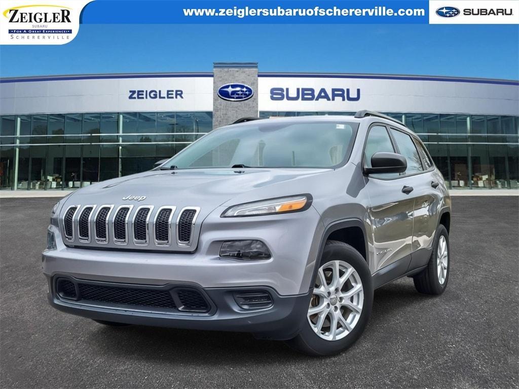 used 2016 Jeep Cherokee car, priced at $14,200