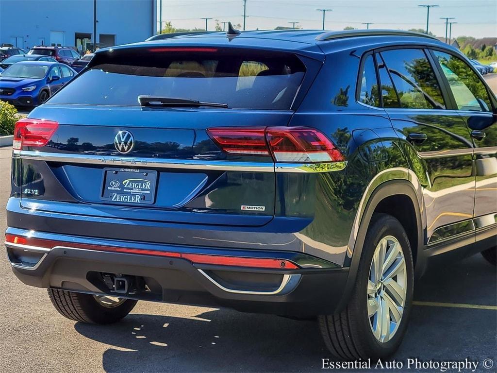 used 2021 Volkswagen Atlas Cross Sport car, priced at $21,800