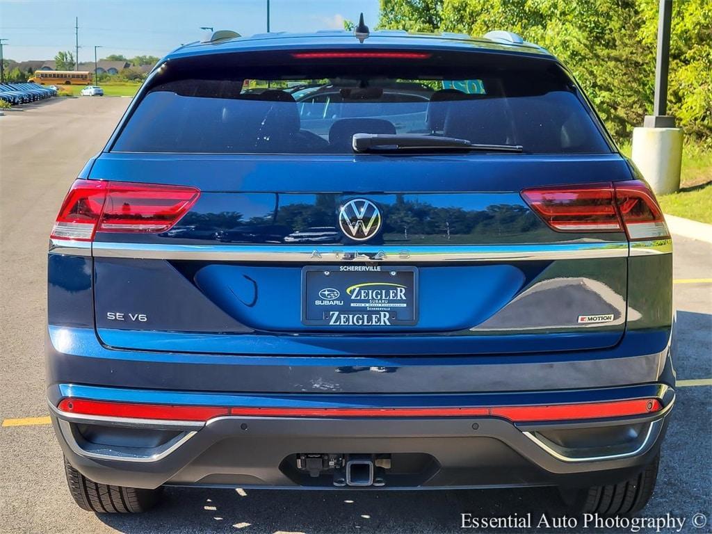 used 2021 Volkswagen Atlas Cross Sport car, priced at $21,800