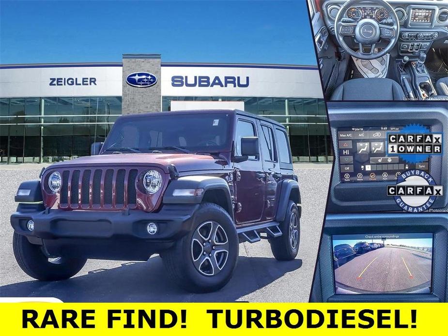 used 2021 Jeep Wrangler Unlimited car, priced at $32,365