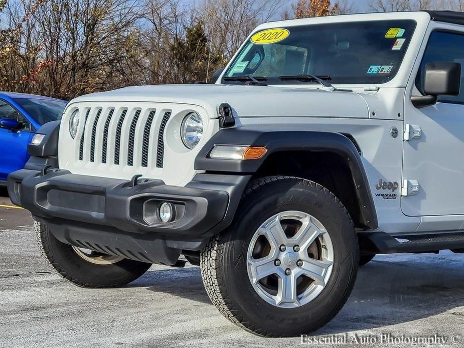 used 2020 Jeep Wrangler car, priced at $23,995