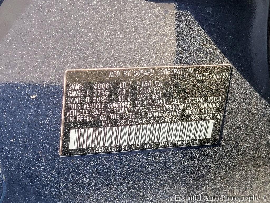 used 2025 Subaru Legacy car, priced at $33,000