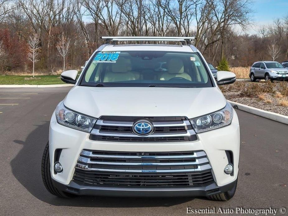 used 2018 Toyota Highlander Hybrid car, priced at $28,695