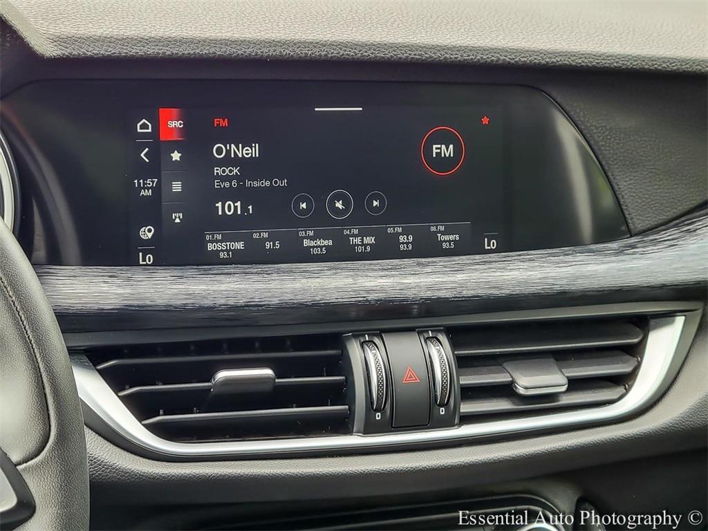used 2021 Alfa Romeo Stelvio car, priced at $23,800