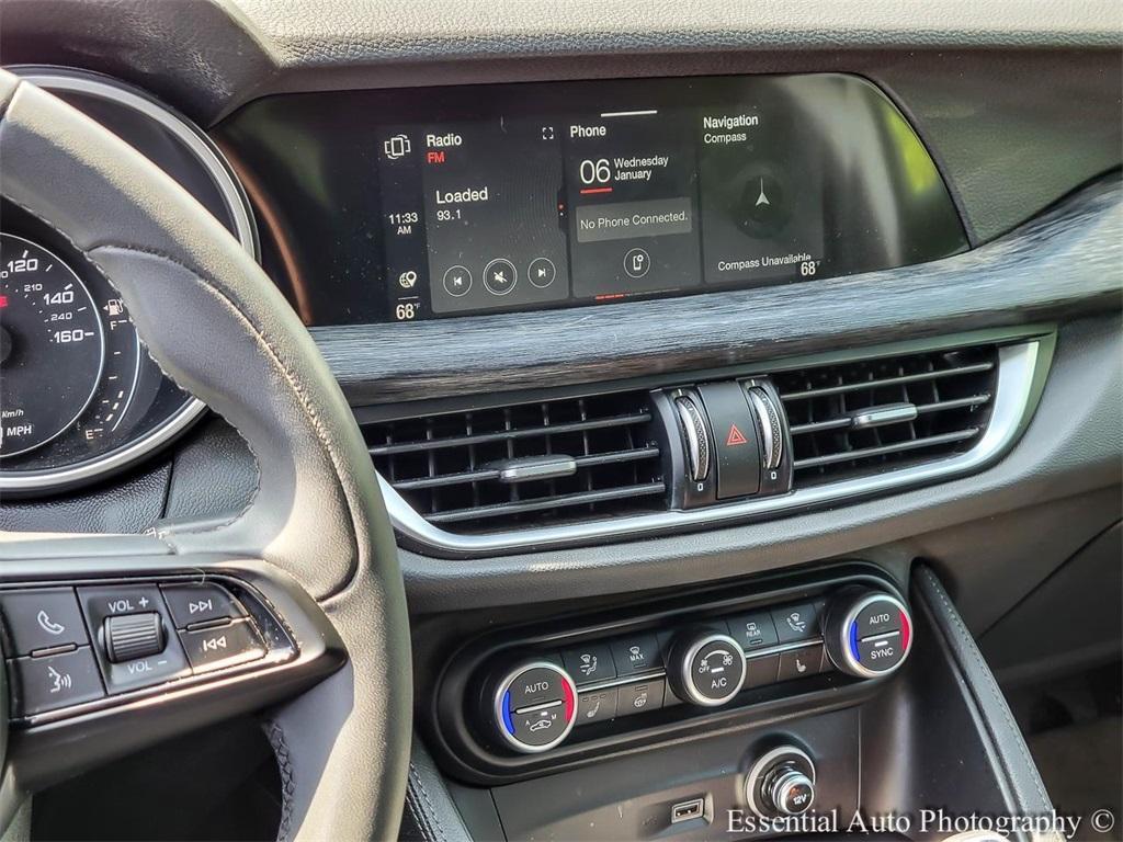 used 2021 Alfa Romeo Stelvio car, priced at $26,600