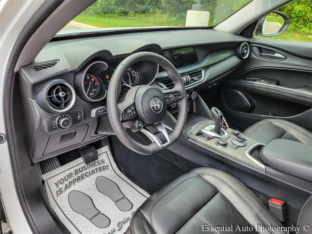 used 2021 Alfa Romeo Stelvio car, priced at $23,800