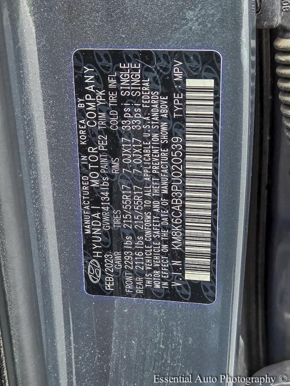 used 2023 Hyundai Kona car, priced at $21,000