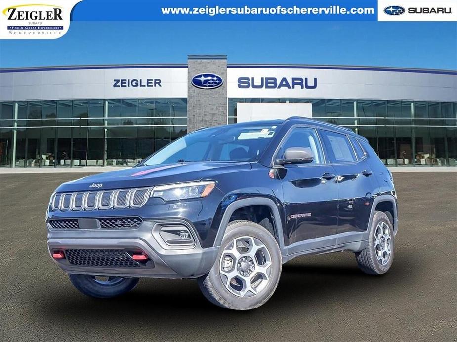 used 2022 Jeep Compass car, priced at $25,244