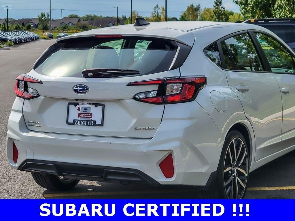 used 2024 Subaru Impreza car, priced at $23,700