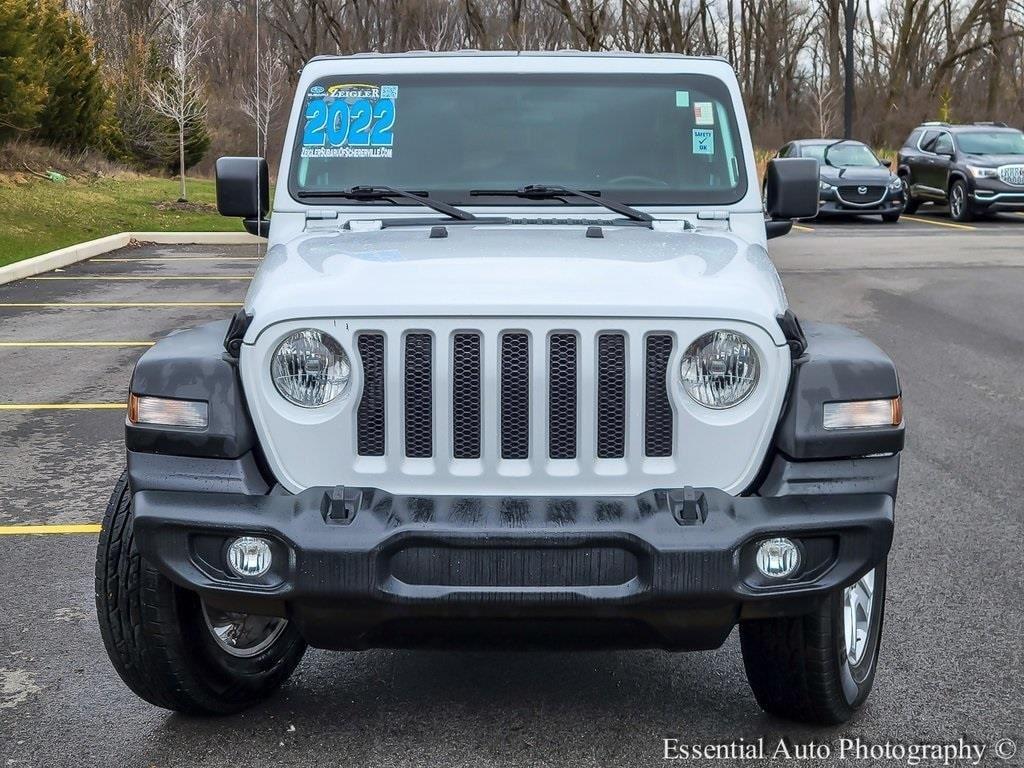 used 2022 Jeep Wrangler Unlimited car, priced at $26,595