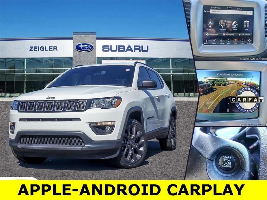 used 2021 Jeep Compass car, priced at $21,864
