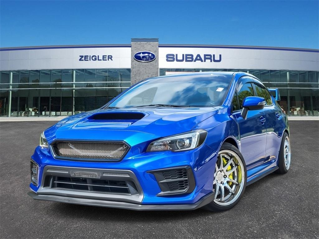 used 2020 Subaru WRX STI car, priced at $32,500