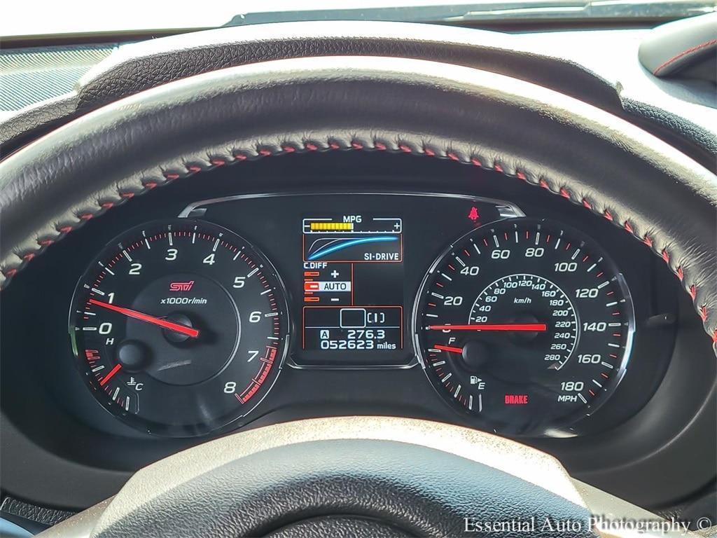 used 2020 Subaru WRX STI car, priced at $32,500