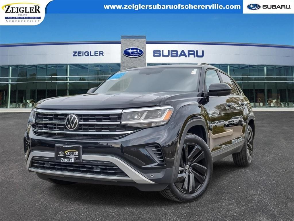 used 2022 Volkswagen Atlas Cross Sport car, priced at $25,300