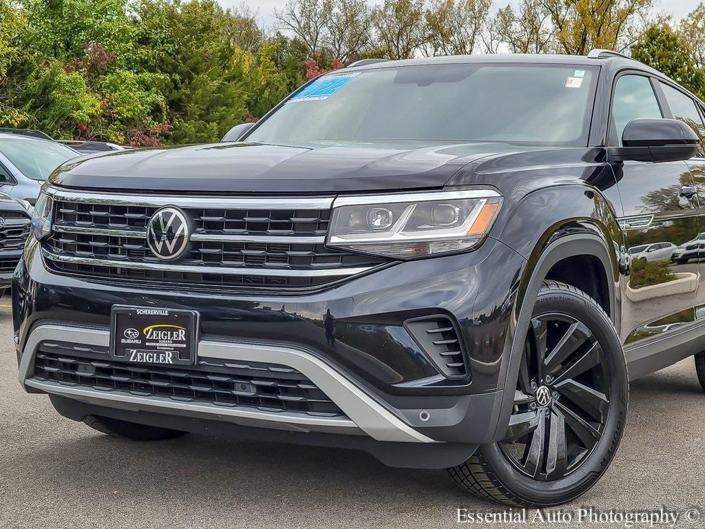 used 2022 Volkswagen Atlas Cross Sport car, priced at $25,300