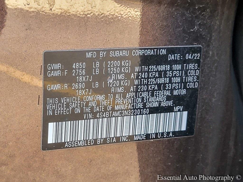 used 2022 Subaru Outback car, priced at $28,400