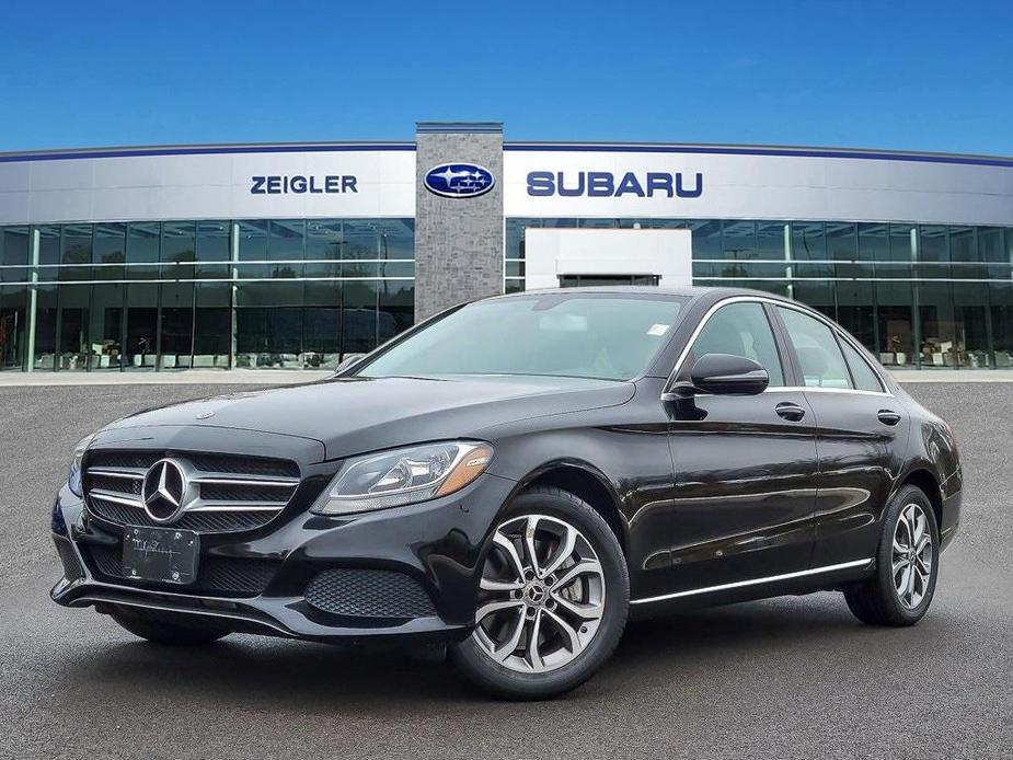 used 2018 Mercedes-Benz C-Class car, priced at $23,595