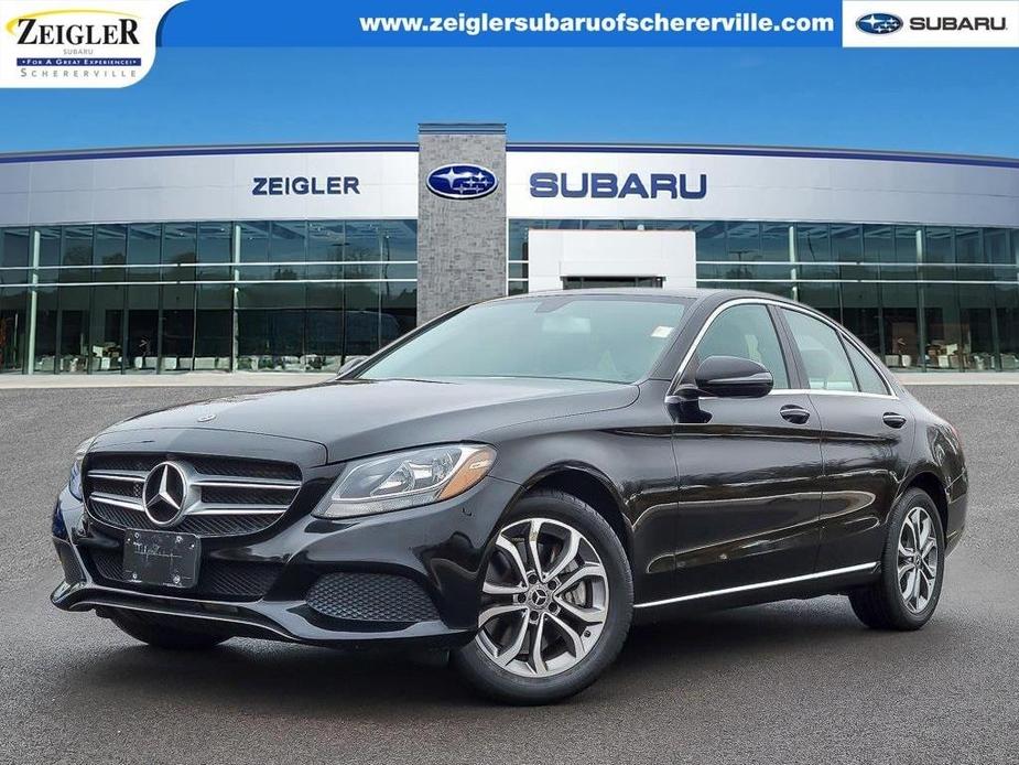 used 2018 Mercedes-Benz C-Class car, priced at $23,595