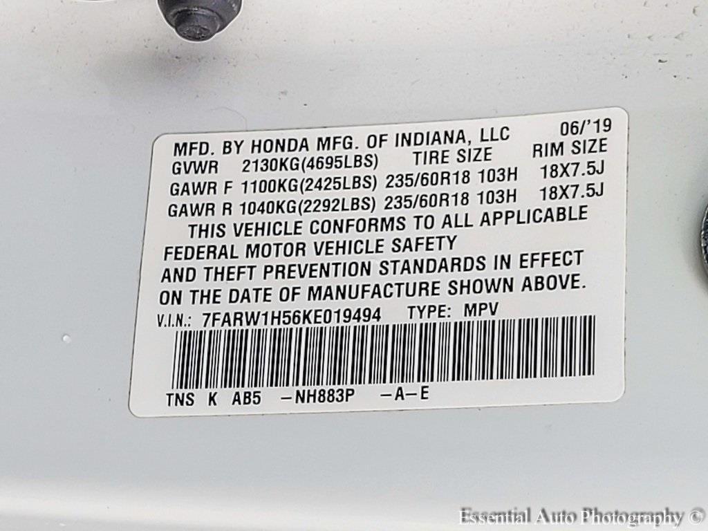 used 2019 Honda CR-V car, priced at $24,500