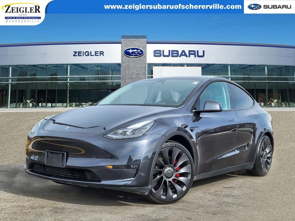 used 2024 Tesla Model Y car, priced at $41,995