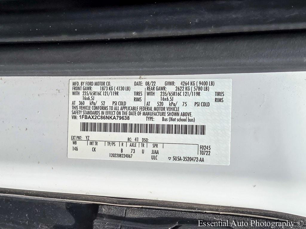 used 2022 Ford Transit-350 car, priced at $39,795