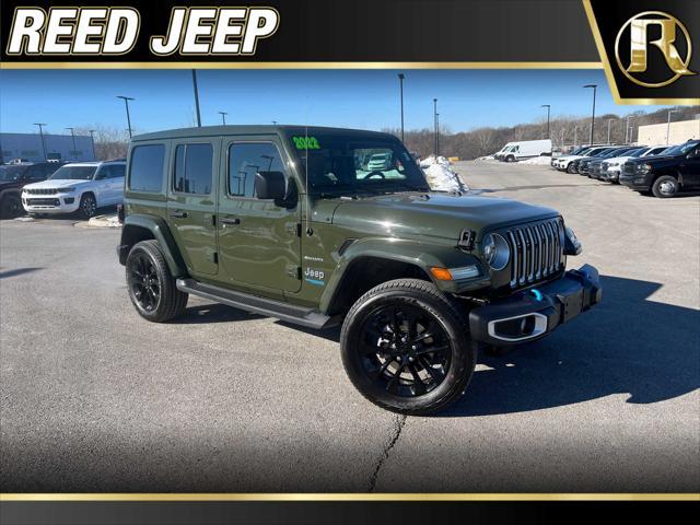 used 2022 Jeep Wrangler Unlimited 4xe car, priced at $29,900